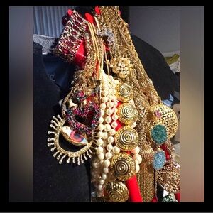 Jewelry, vintage,designer, NEW, natural diamond pieces,clothing, gowns, plus sz